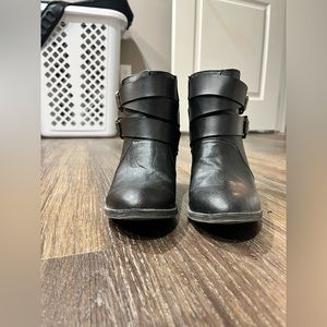 Blowfish black ankle boot